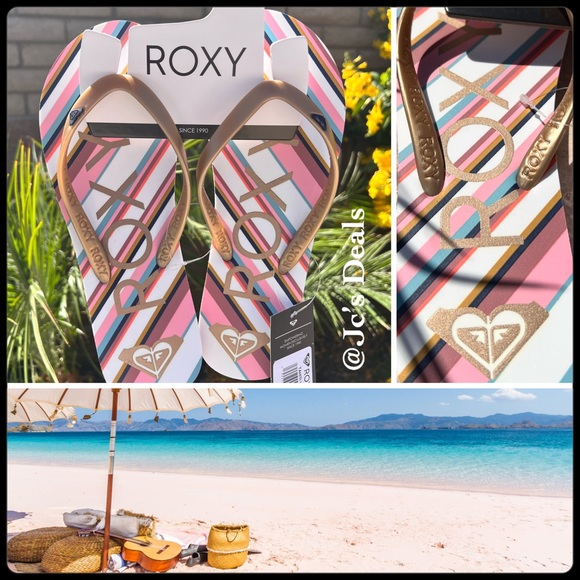 🌴 Roxy Tahiti flip flop Sandals for Women 🌴 - Picture 1 of 5